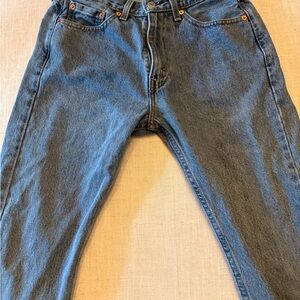 Levi's 505 Relaxed Fit Blue Jeans 30w 29l